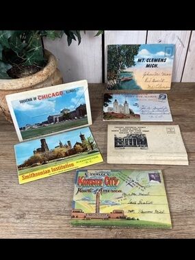 Vintage Postcard Souvenir Booklets